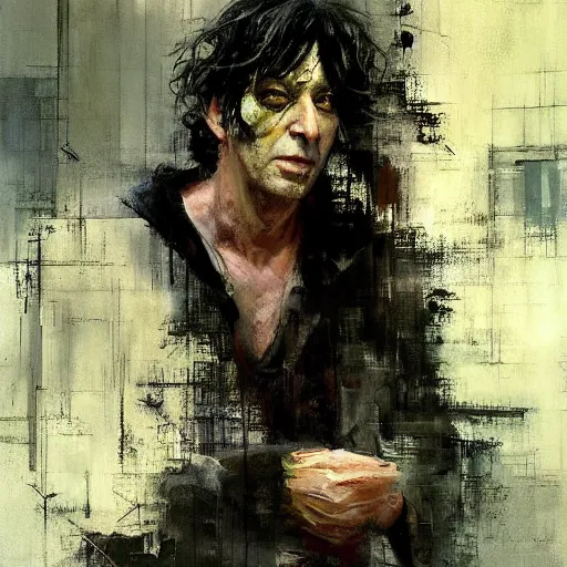 Prompt: the sandman by neil gaiman painted by jeremy mann