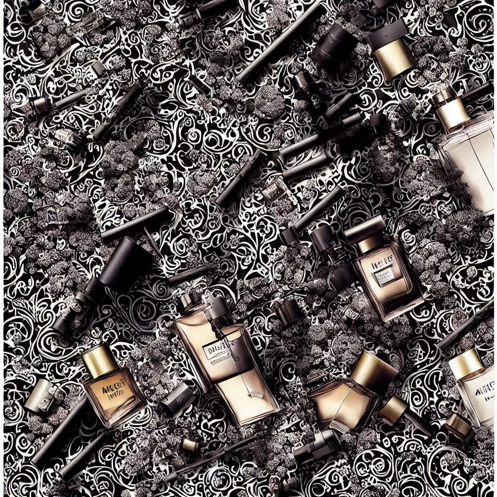 Image similar to fragrance advertising campaign by michael bay, detailed, intricate, high contrast