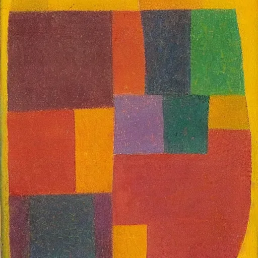 Prompt: a painting by paul klee