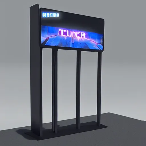 Image similar to gun charging kiosk, brutalist, futuristic, unreal engine, concept art