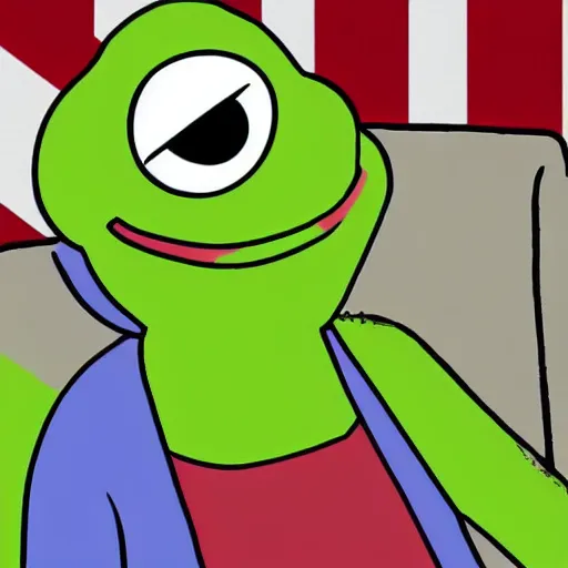 pepe the frog as the president of the united states | Stable Diffusion ...