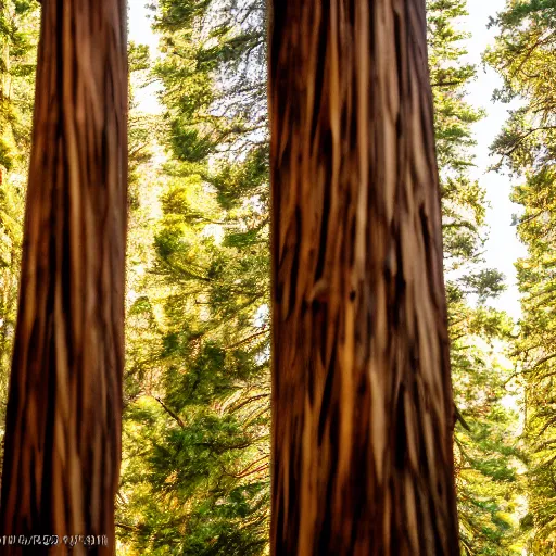 Image similar to bigfoot walking in the california redwoods, golden hour, award winning photography, 2 0 0 mm, f 2. 8, 8 k