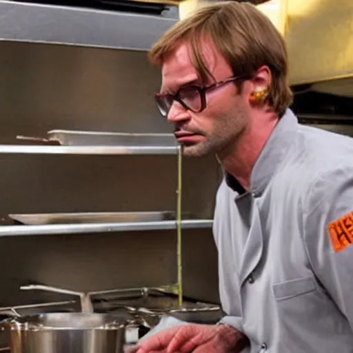 Prompt: jeffrey dahmer competing on hell's kitchen