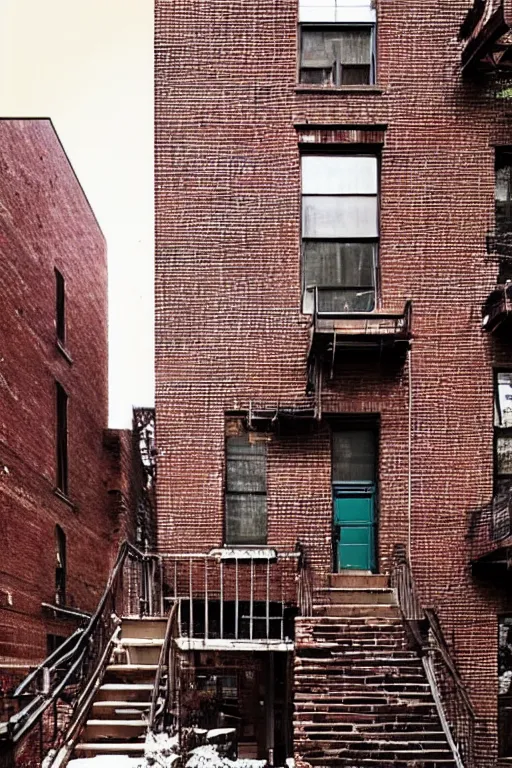 Prompt: (((((a ramshackle Manhattan brick brownstone deep in the forest))))) by Samuel Smith!!!!!!!!!!!!!!!!!!!!!!!!!!!