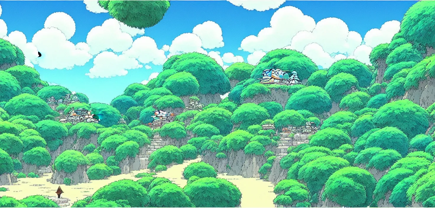 Image similar to exquisite studio ghibli landscape