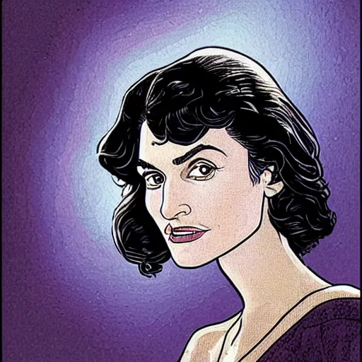 Image similar to “ rachel weisz retro minimalist portrait by jean giraud, moebius starwatcher comic, 8 k ”