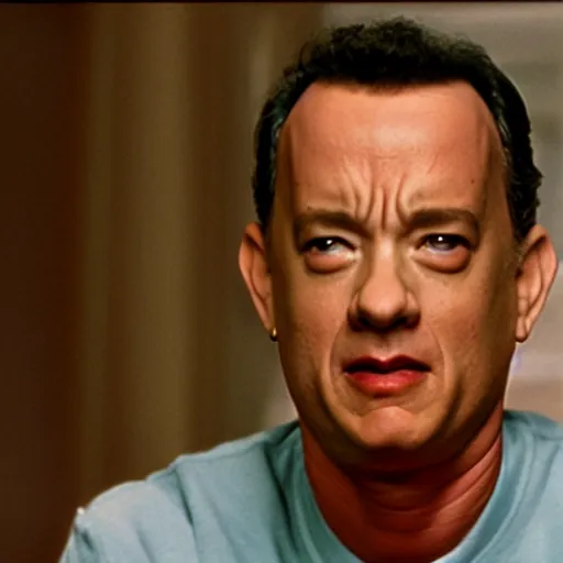 Image similar to tom hanks in america psycho