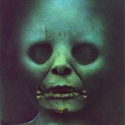 Image similar to high quality high detail painting by beksinski, hd, pute madness