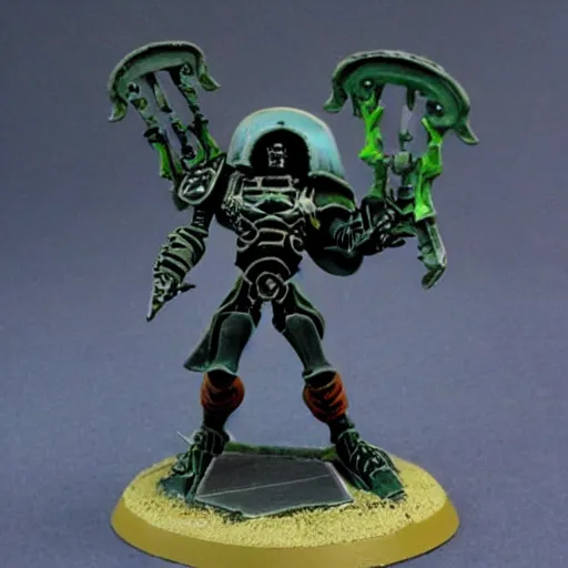 Prompt: a necron overlord, rising from a crypt, warhammer 4 0 k, i sword in his hand sourrounded by scarabs