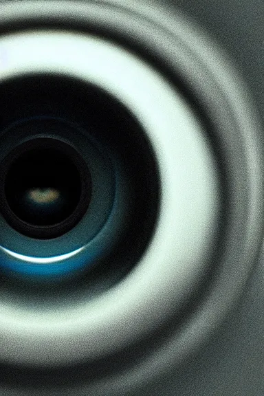 Prompt: “ very detailed art of a camera lens as a human eye, award - winning details ”