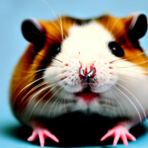 Prompt: pudge hamster