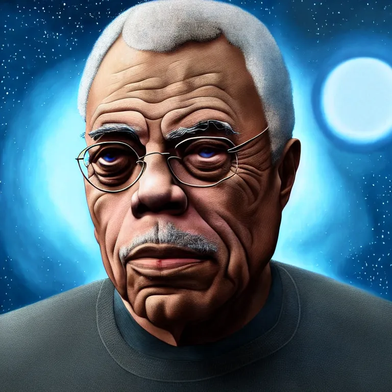 Image similar to epic professional digital art of james earl jones as spock, moderate atmospheric lighting, painted, intricate, detailed, by kyna tek, adar darnov, sidney lugo, alana fletcher, anthony moravian, epic, stunning, gorgeous, much wow, cinematic, masterpiece.