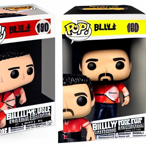 Image similar to 1 9 8 0's billy joel funko pop