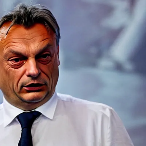 Prompt: viktor orban wolverine