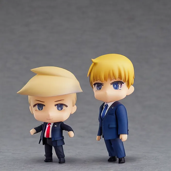 Image similar to Donald Trump, An anime Nendoroid of Donald Trump, figurine, detailed product photo