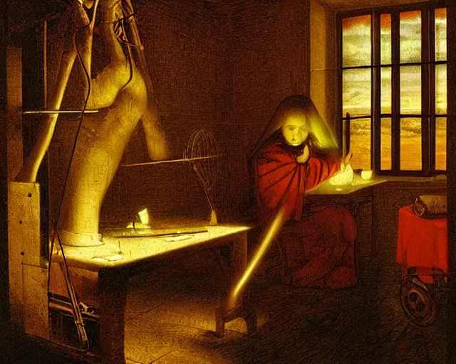 Image similar to burning the midnight oil, a simple vector pop surrealism, by ( leonardo da vinci ) and greg rutkowski and rafal olbinski