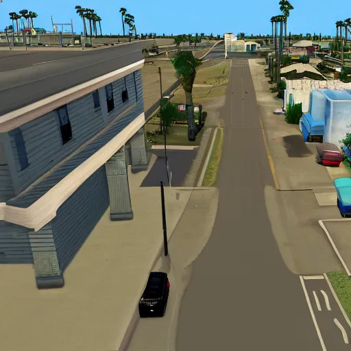 Image similar to pembroke pines florida in gta san andreas game high detail