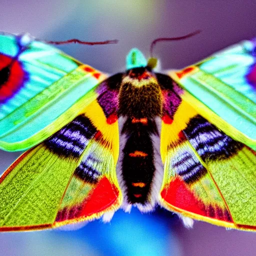 Image similar to close - up photo colorful moth