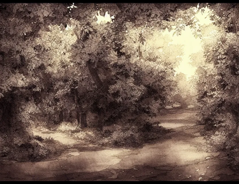 Prompt: jukka korhonen. color ink wash by award - winning mangaka, chiaroscuro, intricate details, bokeh, backlighting, field of depth