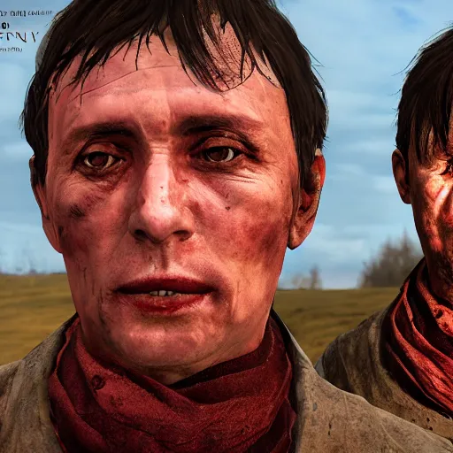 Prompt: artemy burak haruspex in the game pathologic 2, highly detailed,