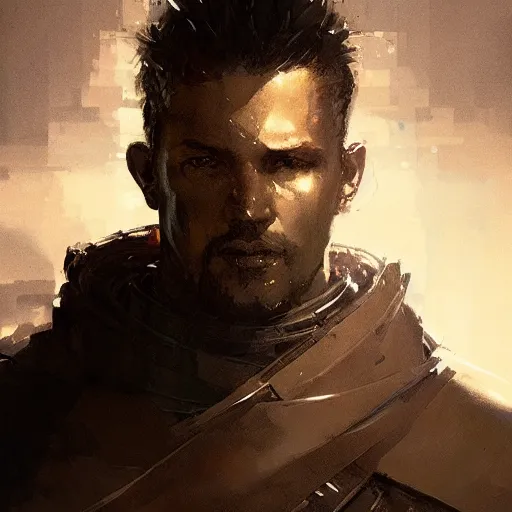 Prompt: portrait of a Knight, dramatic lighting, illustration by Greg rutkowski, yoji shinkawa, 4k, digital art, concept art, trending on artstation