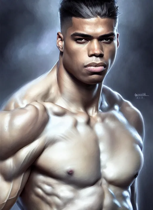 Prompt: portrait of aggressive mariano diaz mejia, d & d, muscular! white, fantasy, intricate, elegant, highly detailed, digital painting, artstation, concept art, smooth, sharp focus, illustration, art by artgerm and greg rutkowski and alphonse mucha