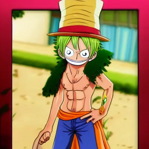 Image similar to A photo of Carrot character from One Piece