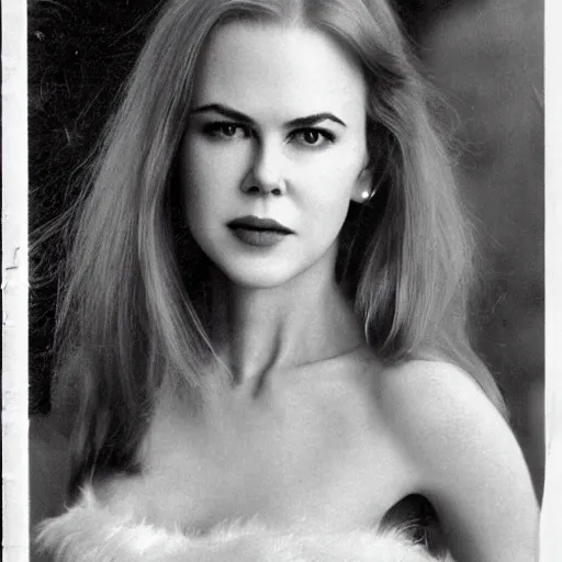 Image similar to face of young Russian Nicole Kidman