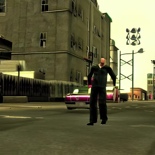 Prompt: Screen shot from Saints Row 2