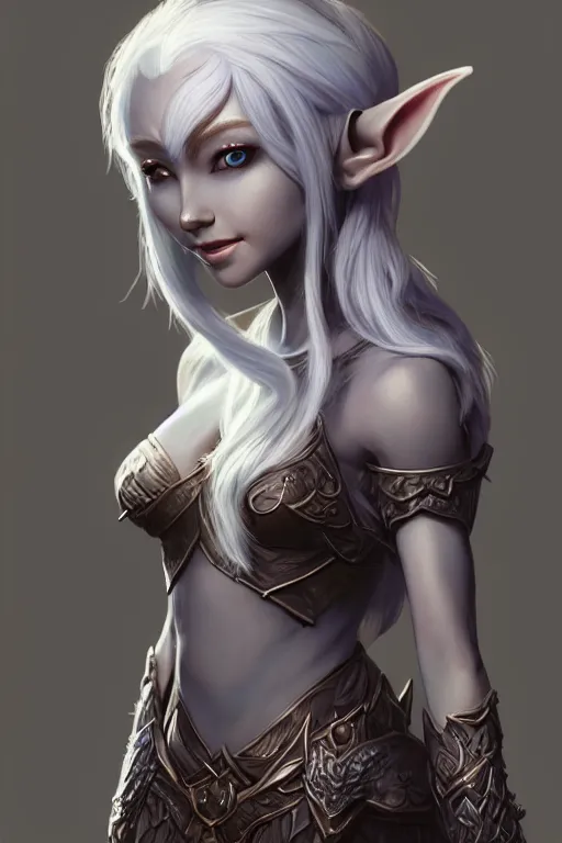 Prompt: drow elf princess, highly detailed, d & d, fantasy, highly detailed, digital painting, trending on artstation, concept art, sharp focus, illustration, global illumination, ray tracing, realistic shaded, art by stanley artgerm lau, wlop, rossdraws, frank frazetta, andrei riabovitchev, marc simonetti