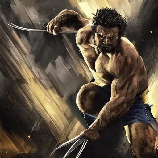 henry cavill as wolverine, character concept, marvel, Stable Diffusion