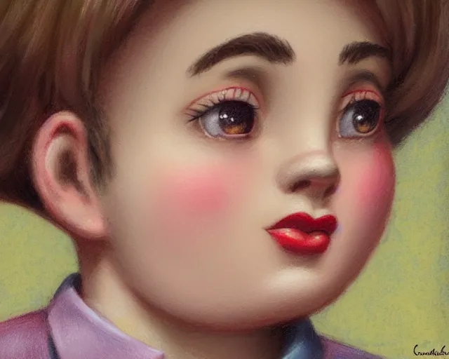 Image similar to closeup profile portrait of a 1 9 5 0 s highschool canteen, nicoletta ceccoli, mark ryden, lostfish, max fleischer, hyper realistic, artstation, illustration, digital paint, matte paint, vivid colors, bright, cheerful, detailed and intricate environment