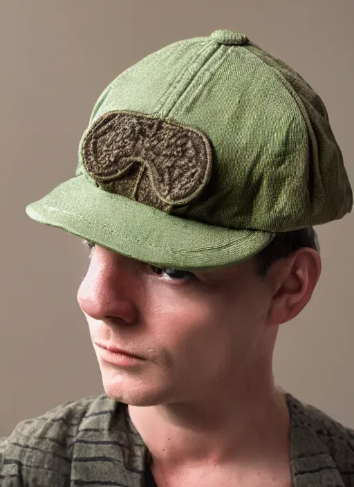 Image similar to Toad in distribution hat from Harry Potter universe