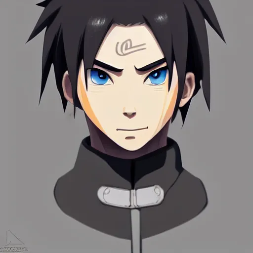 Image similar to face icon stylized minimalist naruto, loftis, cory behance hd by jesper ejsing, by rhads, makoto shinkai and lois van baarle, ilya kuvshinov, rossdraws global illumination