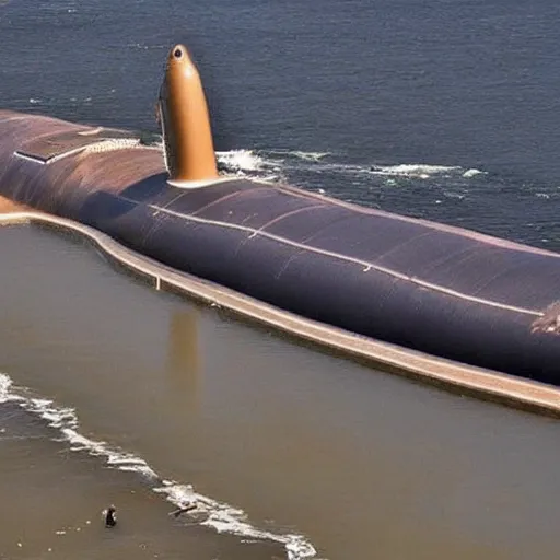 Image similar to the world's largest submarine