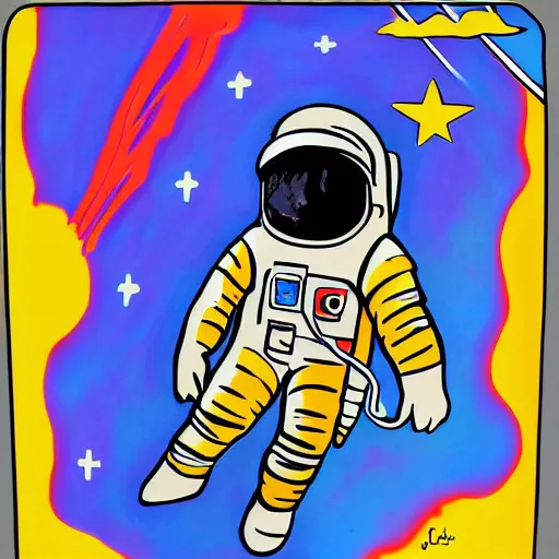 Prompt: spaceman