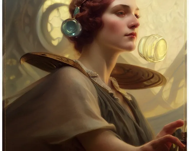 Image similar to photography of firmin baes, deep focus, d & d, fantasy, intricate, elegant, highly detailed, digital painting, artstation, concept art, matte, sharp focus, illustration, hearthstone, art by artgerm and greg rutkowski and alphonse mucha