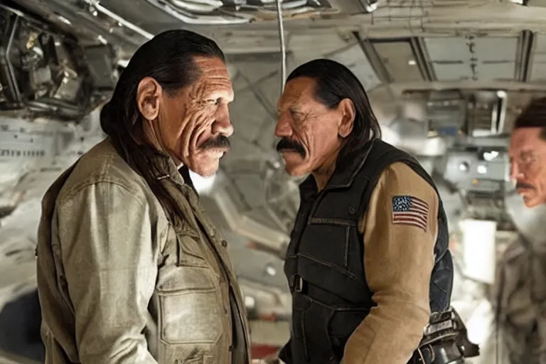 Prompt: danny trejo in in interstellar