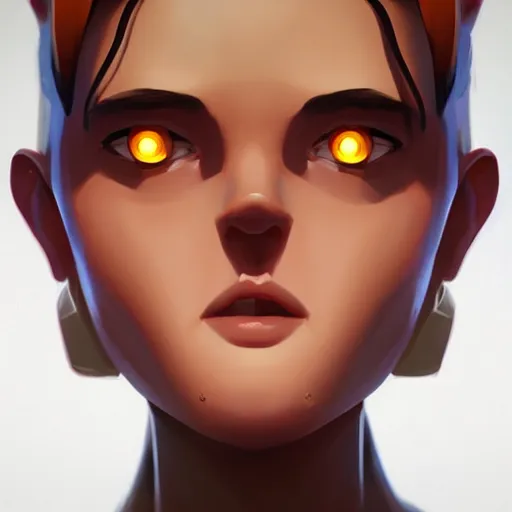 Image similar to face icon stylized minimalist 3 do interactive multiplayer, loftis, cory behance hd by jesper ejsing, by rhads, makoto shinkai and lois van baarle, ilya kuvshinov, rossdraws global illumination