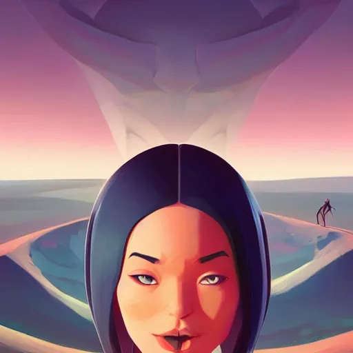 Image similar to face icon stylized minimalist the day the earth stood still, loftis, cory behance hd by jesper ejsing, by rhads, makoto shinkai and lois van baarle, ilya kuvshinov, rossdraws global illumination