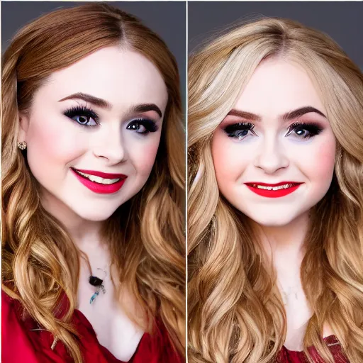 Image similar to professional portrait photography of sabrina carpenter in an opera in 2 0 2 1