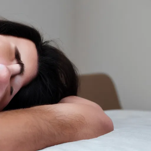 Prompt: therapist nodding off sleeping while client is talking about their problems