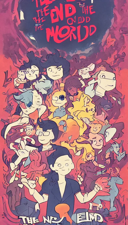 Image similar to the end of the world, by rebecca sugar