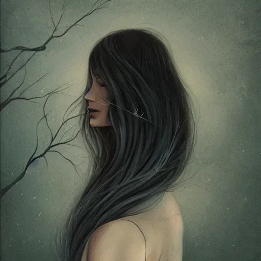 Image similar to art by rovina cai