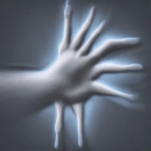 Prompt: hand reaching out to save a dying person, digital art
