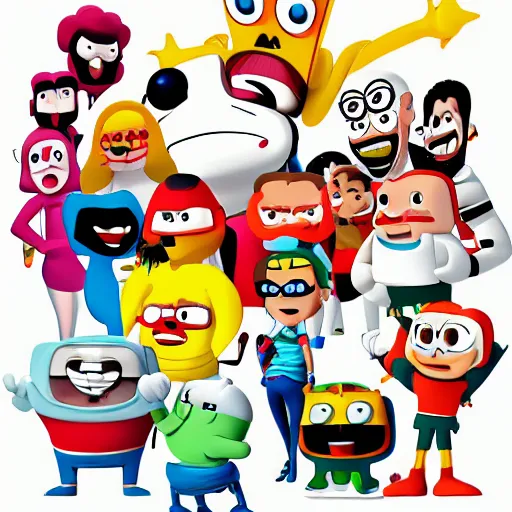 Image similar to cartoon network