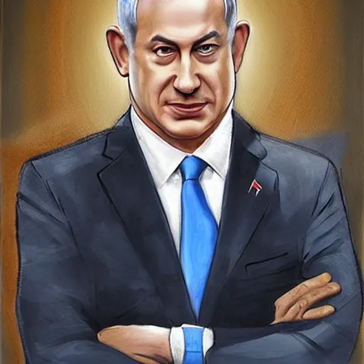 Image similar to benjamin netanyahu picture, photorealistic, detailed, photograph