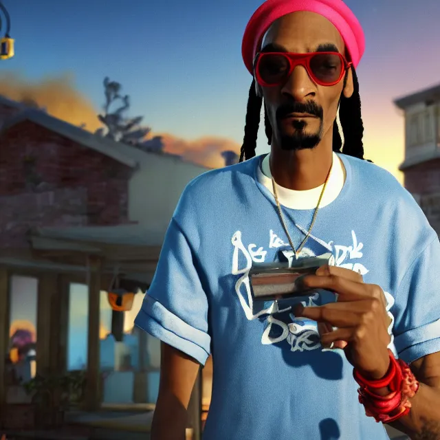 Image similar to snoop dog as a pixar disney unreal engine octane render 3 d render photorealistic