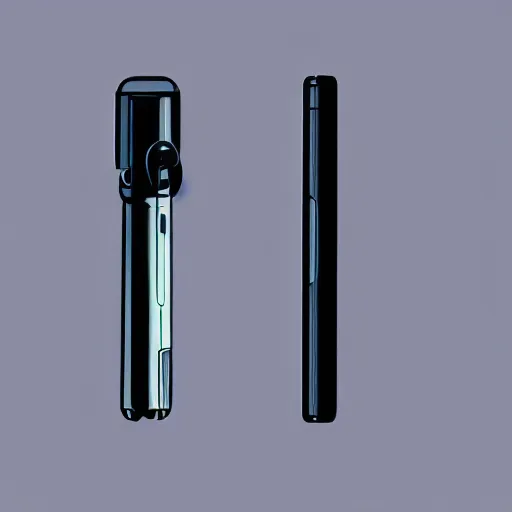 Image similar to airpod shotgun, concept art, designed by Apple Inc, studio lighting