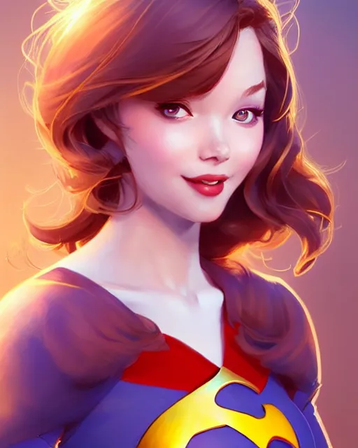 Image similar to character concept art of the wondergirl | | pixar - cute - fine - face, pretty face, realistic shaded perfect face, fine details by stanley artgerm lau, wlop, rossdraws, james jean, jakob eirich, andrei riabovitchev, marc simonetti, and sakimichan, trending on artstation